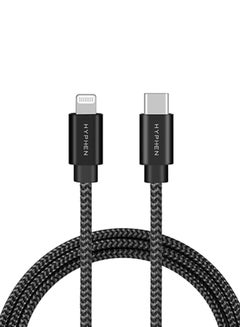 Buy Type C to Lightning Fast Charging Cable - 2m Black in UAE