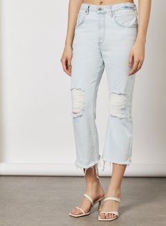 Buy Denim Pant Light Blue in UAE