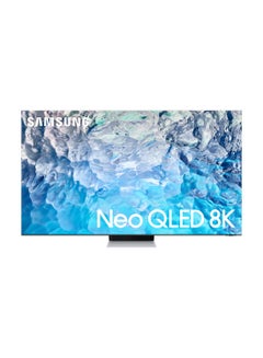 اشتري تلفزيون ذكي نيو QLED بجودة 8K مقاس 65 بوصة (إصدار 2022) QA65QN900BUXZN ستانلس ستيل في الامارات
