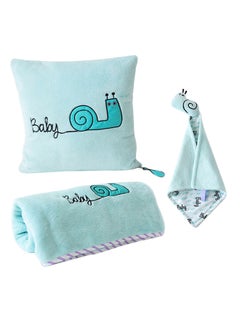 Buy 3-Piece Baby Pillow & Blacket Set in UAE