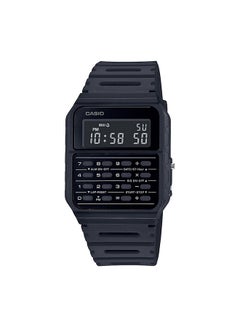 Buy Vintage Water Resistant Digital Calculator Watch CA-53WF-1B - 34 mm - Black in UAE