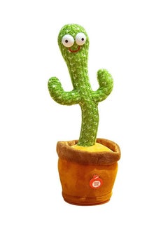 Buy Electric Dancing Cactus Plant Stuffed Toy With Music And Big Cute Eyes in Saudi Arabia