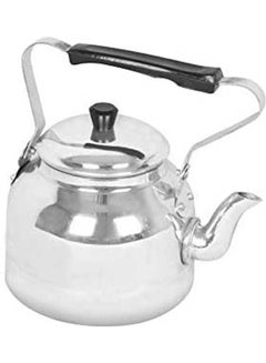 اشتري Aluminum Tea Pot With Steel Handle Silver 800ml في مصر