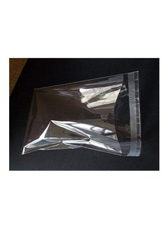 Buy 35 Pcs Plastic Bags With Adhesive Closure White in Egypt