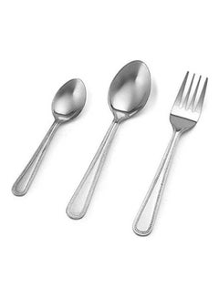 Buy 3 Pcs  Cutlery Set Silver in Egypt