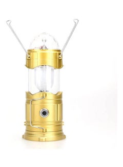 Buy 3 In 1 Solar Light Citra Led Rechargeable Lantern With Special Dj Disco Stage Light And Torch Gold in Egypt
