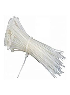 اشتري Plastic Drawstring Bag 100 Pcs - 20 Cm White في مصر