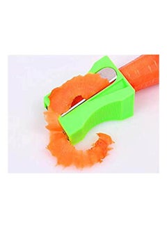 Buy Carrot Cucumber Sharpener Peeler Kitchen Tool Vegetable Fruit Curl Slicer Green in Egypt