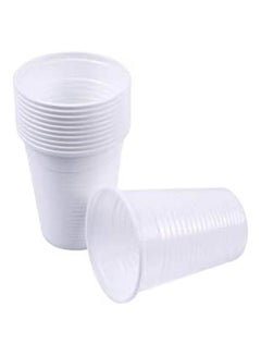 Buy Plastic Cup 6 Ounce 1000 Pieces White in Egypt