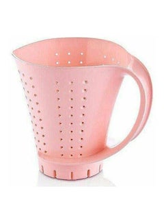 اشتري Plastic Cup Shaped Rice Strainer Pink في مصر