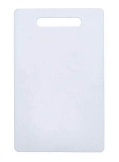 Buy Plastic Cutting Board White 37 x 21 x 1.5cm in Egypt