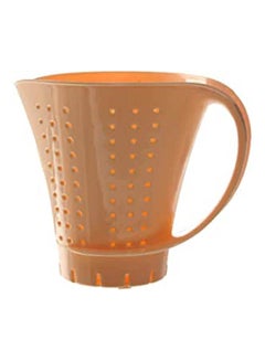 اشتري Cup Shape Plastic Rice Strainer Beige في مصر