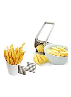 اشتري Potato Onion And Vegetables Slicer Silver في مصر