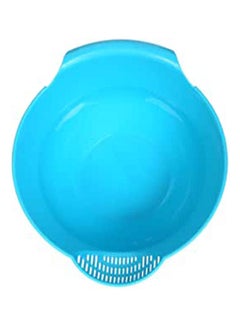 اشتري Mini Rice Colander With Rear Handle Blue في مصر