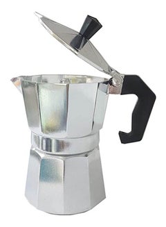 Buy Moka Pot Stove Top Espresso Maker 1 Cups Silver in Egypt