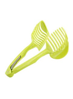 Buy Multifunctional Handheld Tomato Round Slicer Fruit Vegetable Green in Egypt