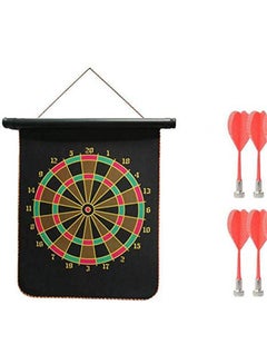 Buy Thick Double-Sided Magnetic Dart Target Safety Dart Set 17cm in Egypt