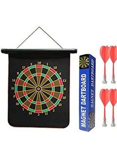 Buy Thick Double-Sided Magnetic Dart Target Safety Dart Set 12cm in Saudi Arabia