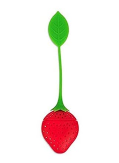 Buy Cute Strainer Steeper With Drip Tray Best For Leaf Or Herbal Tea Strawberry Shape Chichic Loose Tea Infuser Set Multicolour in Egypt