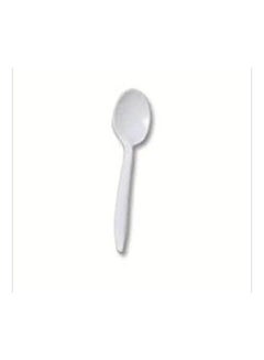 اشتري Disposable Spoons 25 Pieces White في مصر