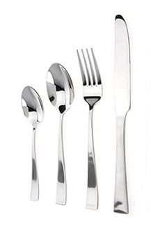 Buy House For Home Essentials Cutlery Set 24 Piece Silver in Egypt