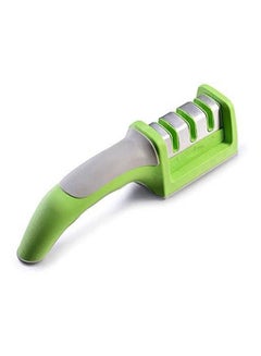 اشتري Kitchen Knife Sharpener Professional 3 Stage Sharpening System For Steel Knives Multicolour في مصر