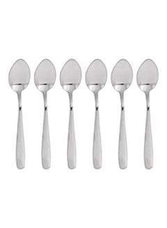 Buy Kitchen Spoon Set 6 Pieces Silver in Egypt