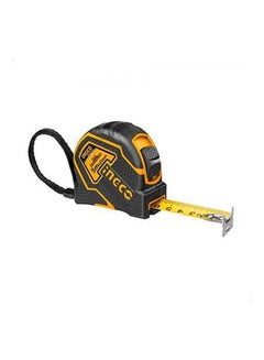 اشتري Hsmt8805 Steel Measuring Tape With Different Measuring Units - 5 Meters Black/Yellow في مصر