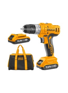 Buy Cdli1612 Cordless Drill With Bag And Interchangeable Lithium-Ion Battery Orange in Egypt