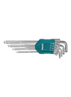 اشتري Total Tools 9Pcs Hex Key - Tht106192 Multicolour 28 x 11 x 4cm في مصر