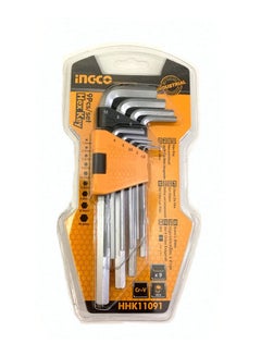 اشتري Hex Key Set 9 Pcs With Holder Silver في مصر