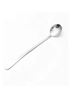 Buy Long Handle Stainless Steel Creative Spoon Silver in Egypt