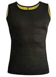 Buy Shaperwear Waist Sweat Corset Weight Loss Slimming Belt Belly Men Slimming Vest Body Shaper Neoprene Abdomen Fat Burning,Size Xl XLcm in Egypt