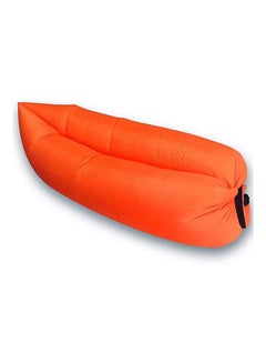 اشتري Outdoor Hangout Fast Inflatable Sleeping Bed Sofa Camping Beach Lazy Air Bag 220x60x85سم في مصر