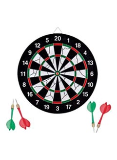 Buy Boili Dart Board Game Two Side 43cm in Egypt