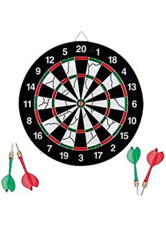 Buy Boili Dart Board Game Two Side 43cm in Egypt