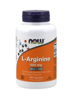 اشتري L-Arginine 500mg 100 Capsules في السعودية