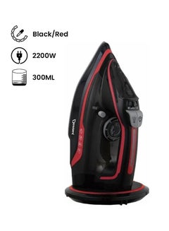 Buy Steam Iron 300.0 ml 2200.0 W SI-4004 Black/Red in UAE