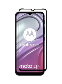 Buy Screen Protector Tempered Glass For Motorola Moto G20  6.5 inch Clear in UAE