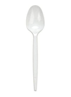 اشتري Spoons Of Plastic Tea White في مصر