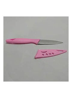Buy Stainless Steel Knife With Lid Pink in Egypt
