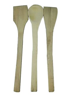 اشتري Wooden Spoons 3 Pieces Beige في مصر