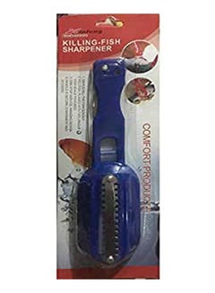 Buy Fish Scale Remover With Cutting Knife Blue in Egypt