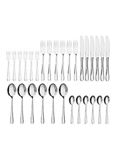 اشتري Martorp 30 Piece Cutlery Set Stainless Steel Silver في مصر