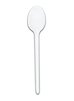 اشتري Plastic Teaspoons White في مصر