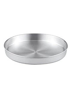 اشتري Rounded Desserts Tray Silver 36cm في مصر