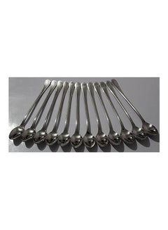 Buy 12 Piece Fruit Spoon Set Silver in Egypt