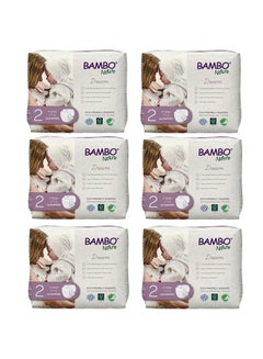 Buy Eco-Friendly Diapers, Size 2, 3-6kg, 192 Diapers,Mega pack in UAE