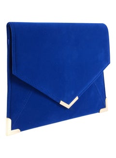 Buy Women's Elegant Design Clutch Bag Blue in UAE