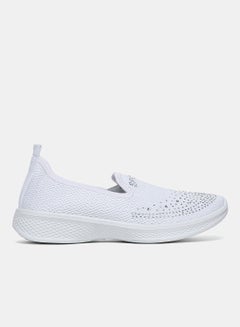 Buy Casual Low Top Sneakers White in Saudi Arabia